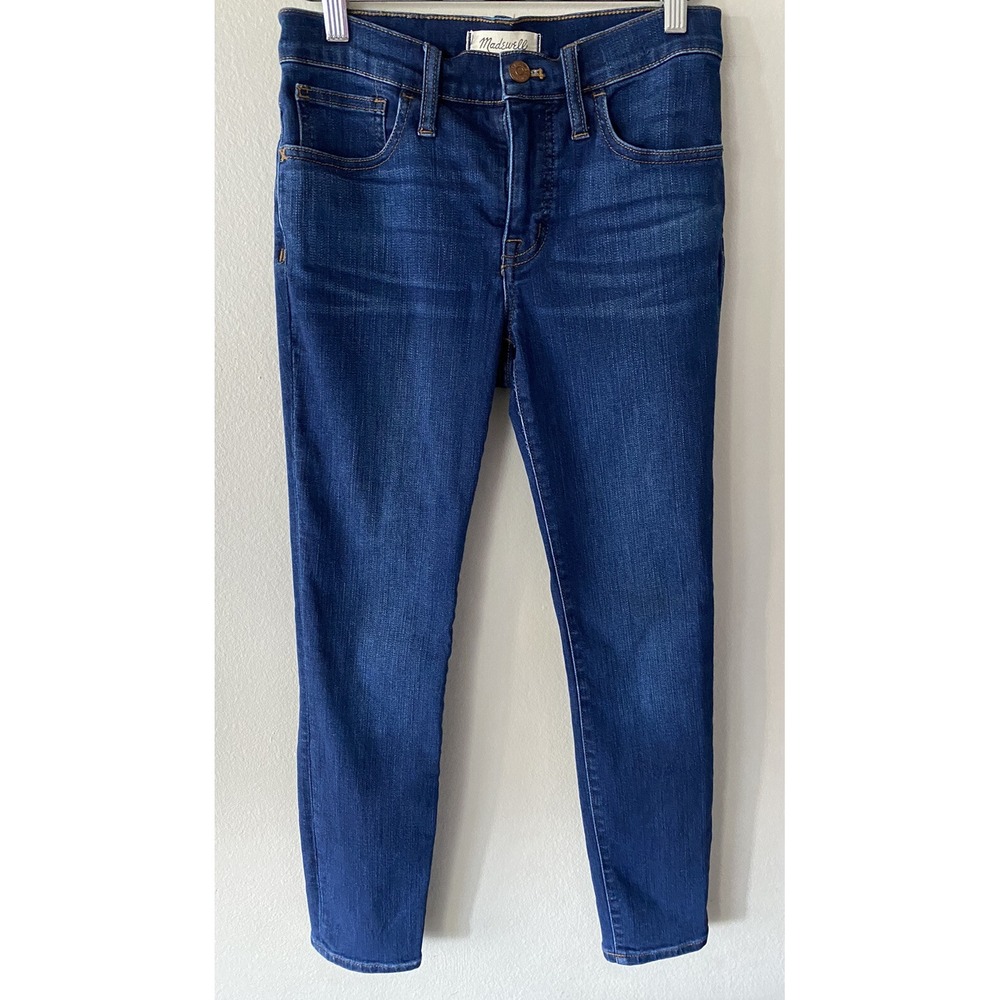 Madewell Women's Size 25 Roadtripper Skinny Jeans Denim Medium Wash #Y23